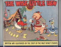 The Wise Little Hen Hardcover - 1st Donald Duck