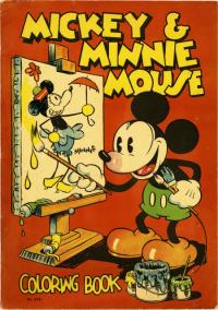 Mickey and Minnie Mouse Coloring Book #979