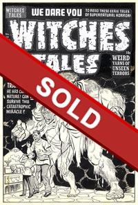 Al Avison: Witches Tales #14 Original Cover Art