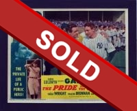 Pride of the Yankees Lobby Card & Original Photo