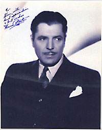 Warner Baxter Signed Photo