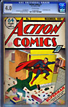 Action Comics #7CGC 4.0 ow