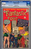 Fantastic Four #9CGC 9.6 ow/w