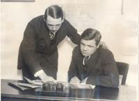 Babe Ruth and Harry Heilman Original 8