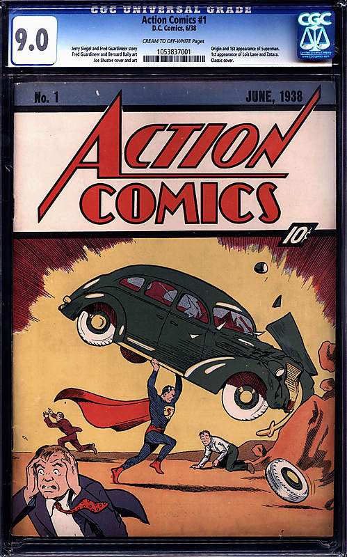 Action Comics #1 CGC 9.0